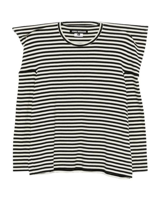 Junya Watanabe Black Striped Blouse