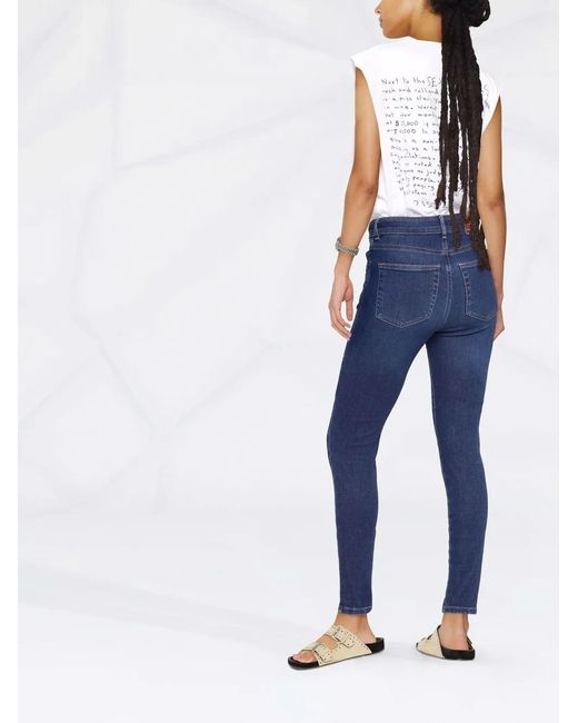 DIESEL Blue 1984 Slandy-High Skinny Jeans