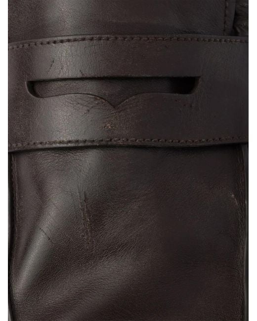 Mocassini Shuffle di Prada in Black da Uomo