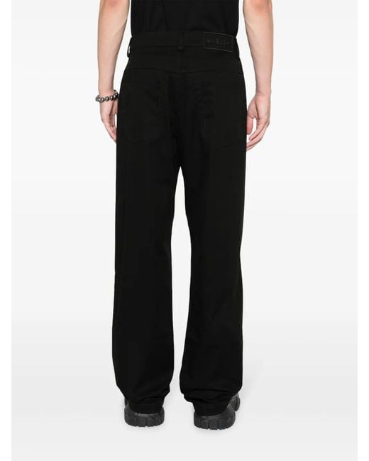Ambush Black Zip Up Trouser for men