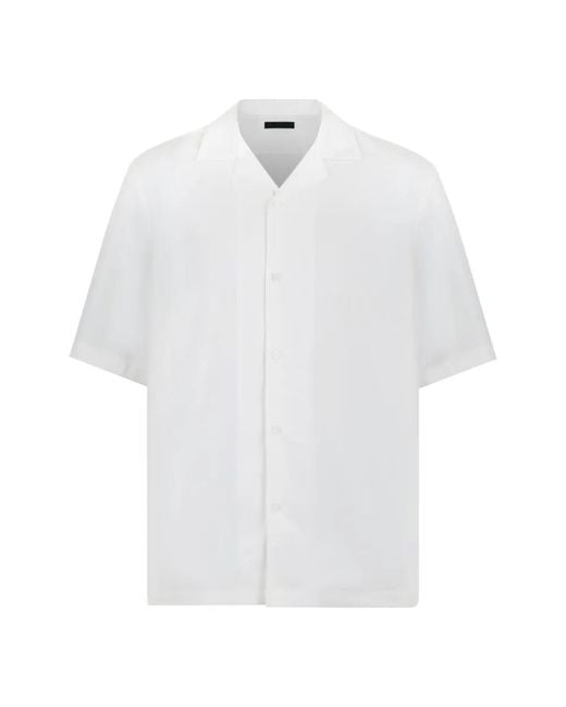 Boss White By Beckham Relaxed-Fit Shirt for men