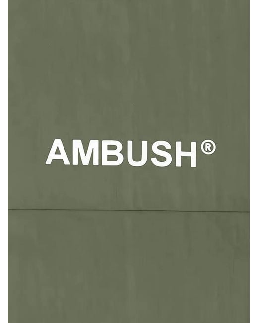 Ambush Green Zip-Up Jacket for men
