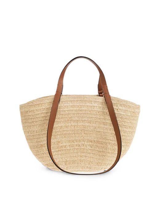 Loewe Natural Eclipse Raffia Tote Bag