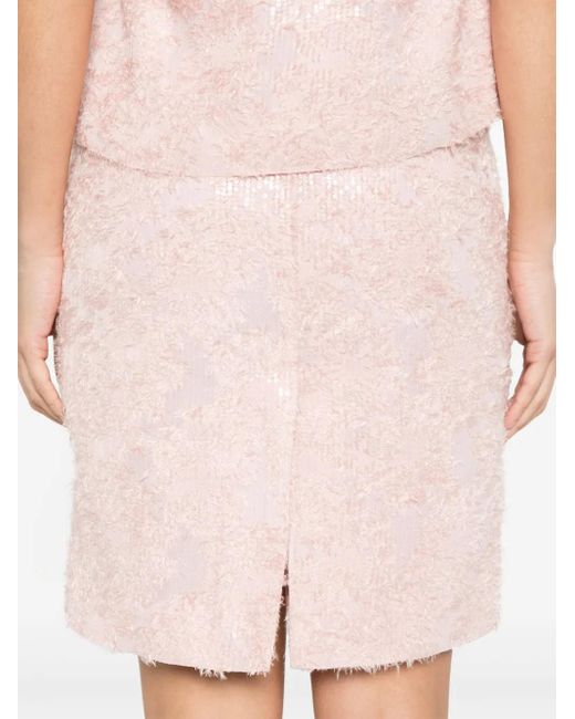 Dorothee Schumacher Pink Sparkling Minirock