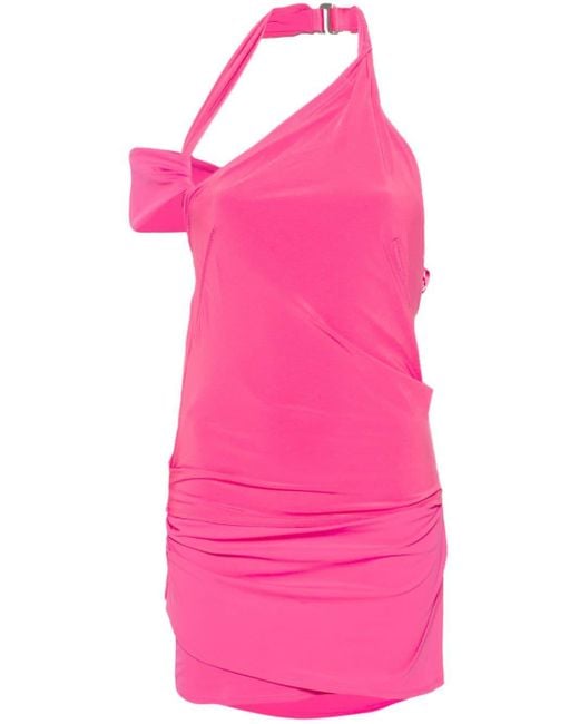 Nike Pink X Jacquemus Asymmetric Minidress