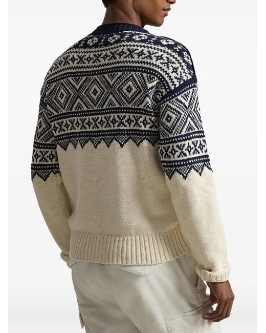 Polo Ralph Lauren Natural Crew-Neck Sweater for men