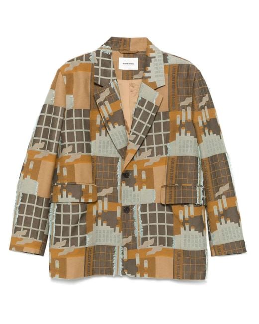 Blazer Note Henrik Vibskov de hombre de color Brown