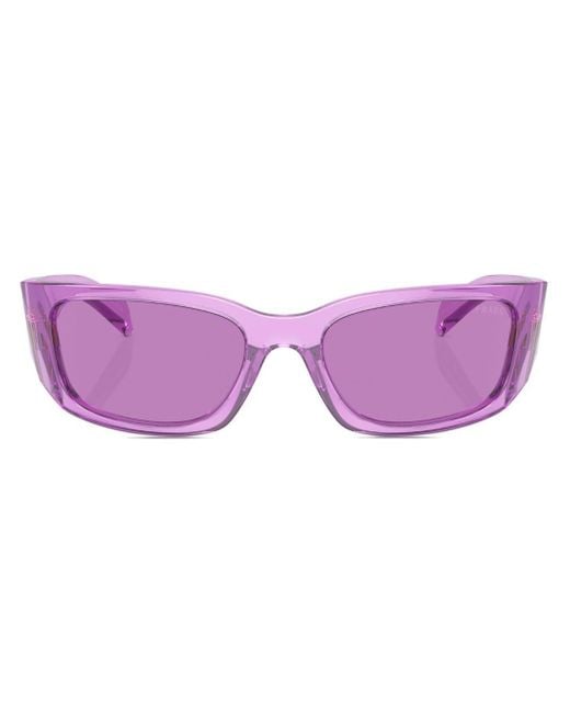 Prada Purple Prada PR A14S Sonnenbrille mit ovalem Gestell
