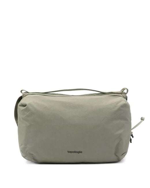 Topologie Gray Large Bottle Sacoche Clutch Bag for men