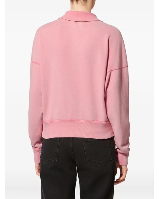 Isabel Marant Pink Ross Cotton Sweatshirt