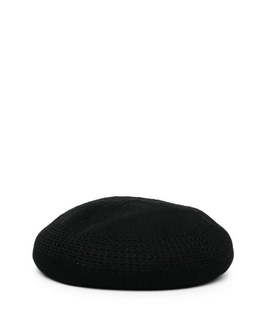 Kijima Takayuki Black Mesh Beret