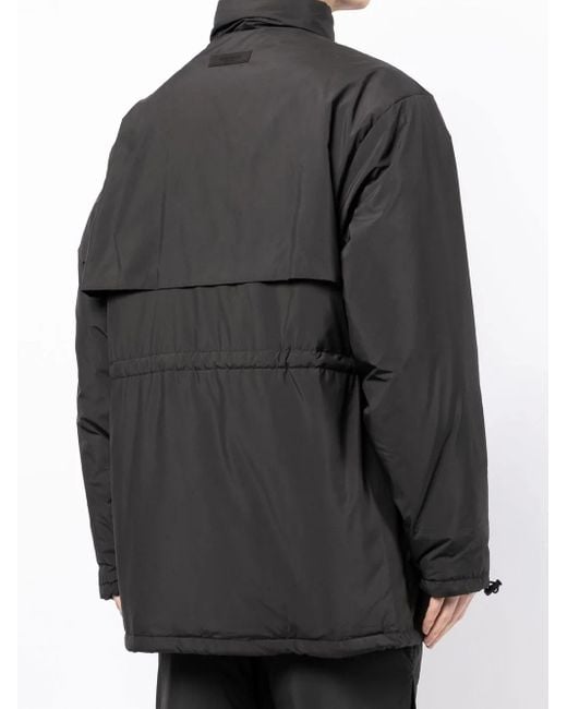 Fear Of God Black Drawstring-Fastening Waist Jacket for men