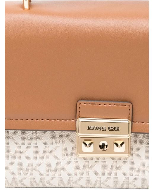Michael Kors Brown Medium Tribeca Crossbody Bag