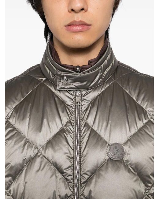 Moncler Gray Diamnd Gilet for men