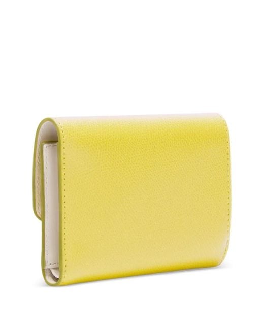 Furla Yellow Iride Wallet