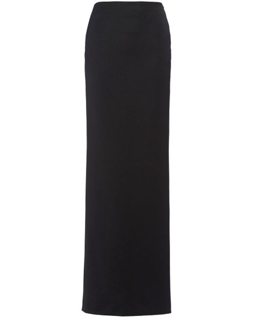 Falda larga Prada de color Black