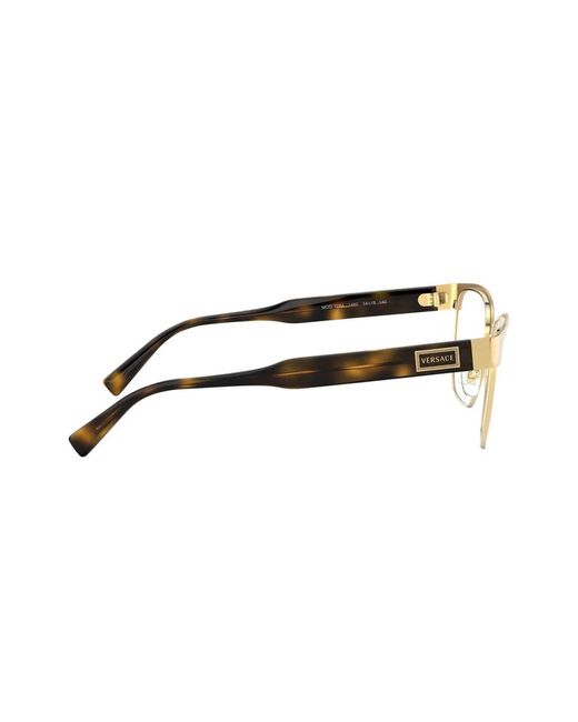 Versace Metallic Geometric-Frame Glasses for men