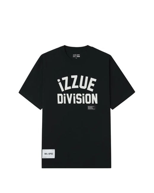 ziu ページ Izzue メンズ ブラック グラフィック Tシャツ 【公式通販】