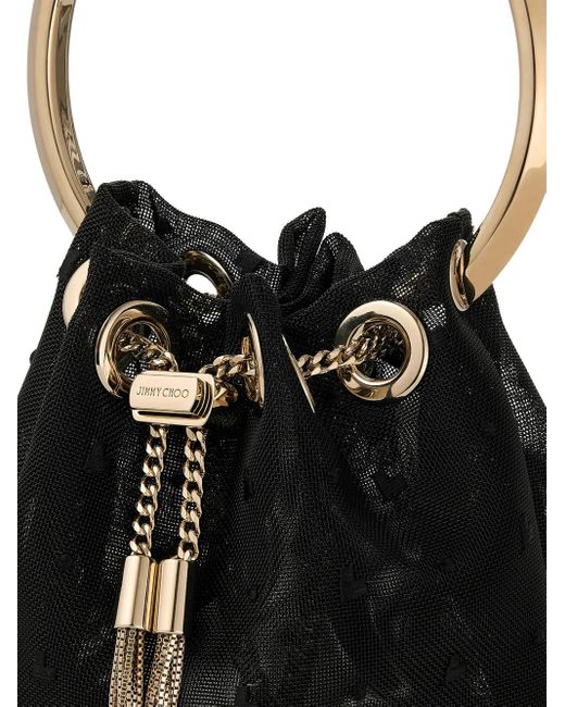 Borsa A Tracolla Bon Bon Mini di Jimmy Choo in Black