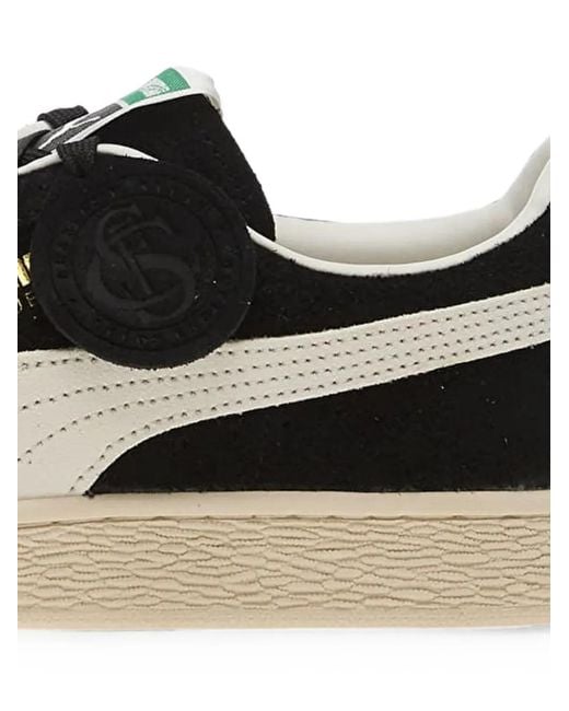 PUMA Black Suede Charles F. Stead I Sneakers