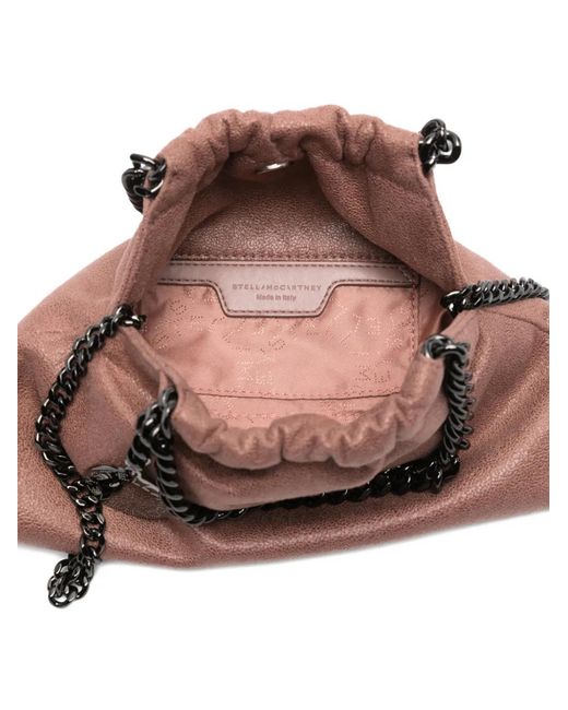 Stella McCartney Pink Mini Falabella Chain Strap Tote Bag