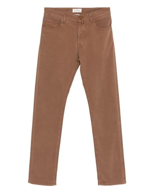 Jacob Cohen Brown Cotton Regular Jeans for men