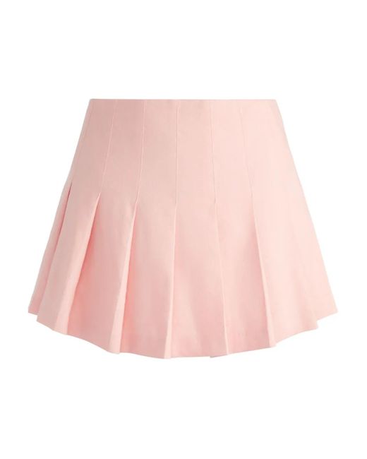 Alice + Olivia Pink Carter Minirock