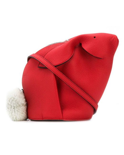 Loewe Red Bunny Mini Bag