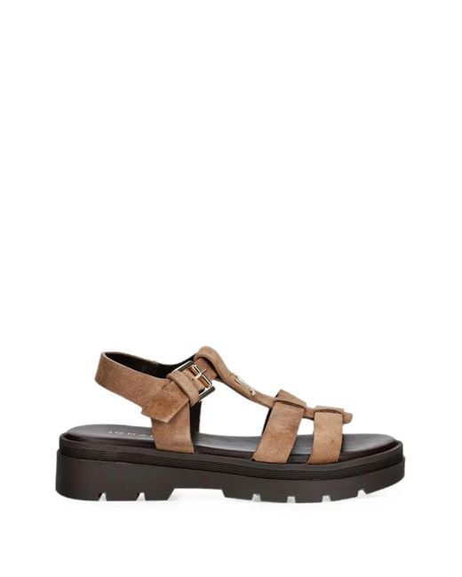 JONAK PARIS White Liverpool Buckle-Fastening Sandals
