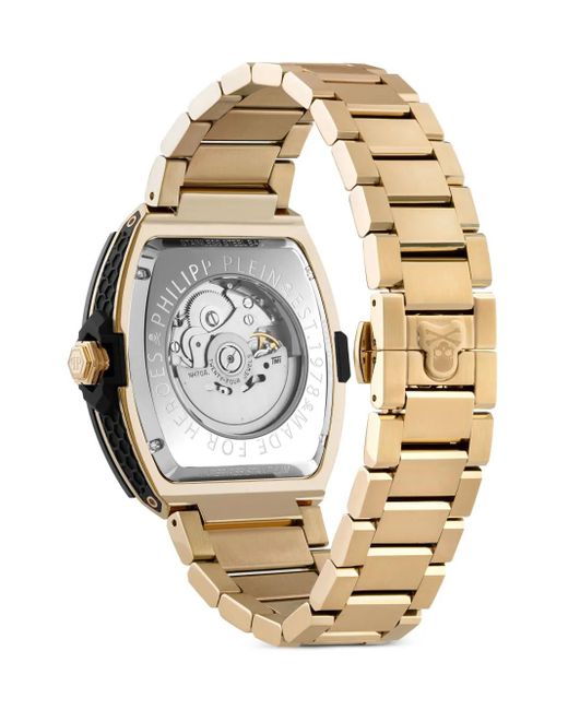 Philipp Plein Black The $Keleton 2.0 Watch for men