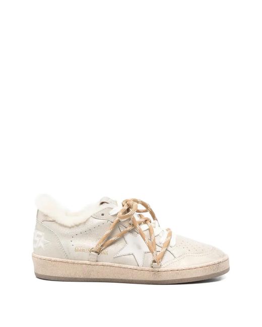 Golden Goose Deluxe Brand White Ball Star Star-patch Sneakers