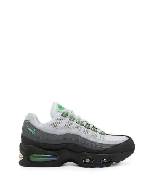 Nike Black Air Max 95 Big Bubble Sneakers for men