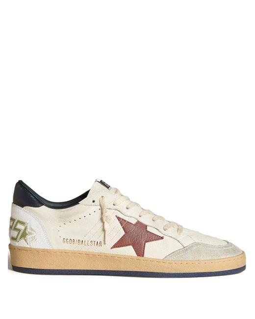Golden Goose Deluxe Brand Brown Ball Star Sneakers for men