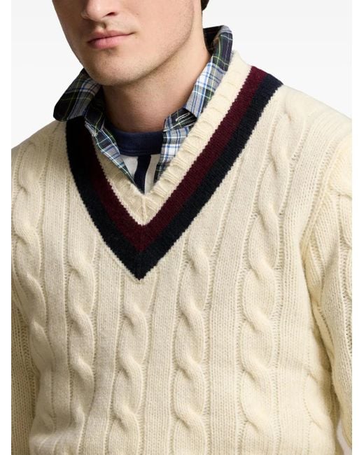 Pull À Manches Longues Polo Ralph Lauren pour homme en coloris Natural