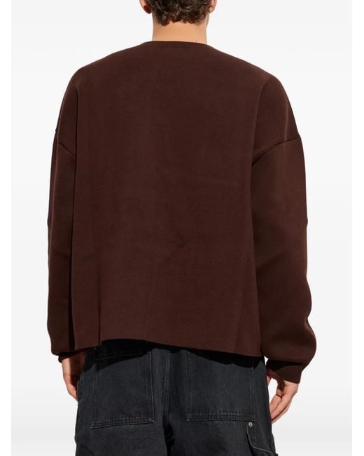 Loewe Pullover Mit Anagramm-Patch in Brown für Herren