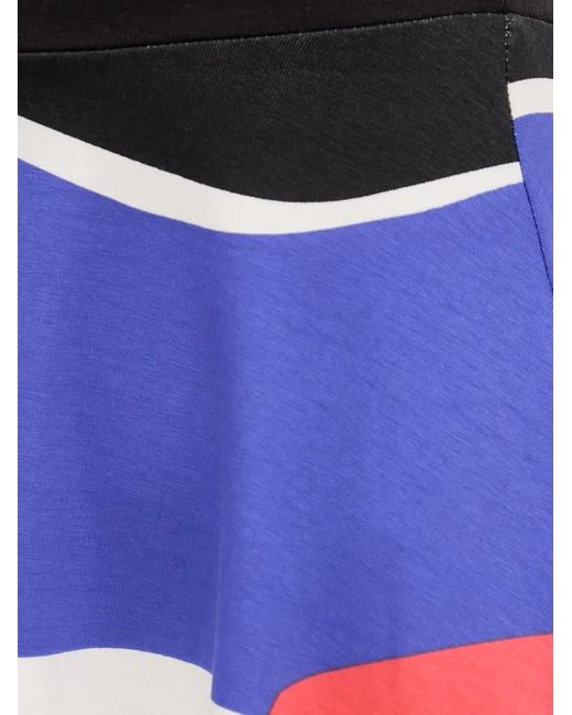 Robe Mi-Longue À Imprimé Graphique Desigual en coloris Red