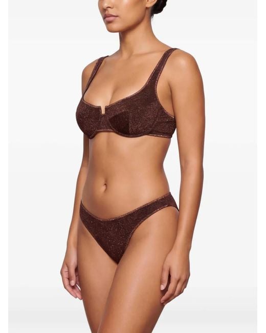 Oseree Beachwear Brown