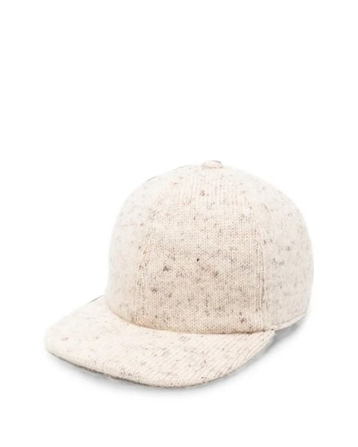 Fabiana Filippi Natural Wool Blend Baseball Cap