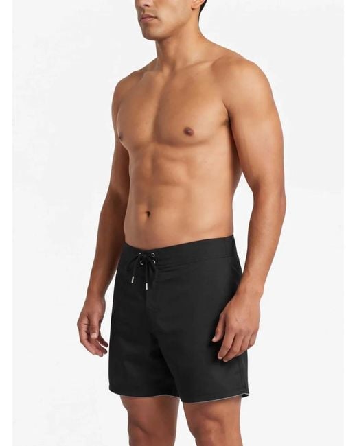 Stockholm Surfboard Club Black Bernie Swim Shorts for men