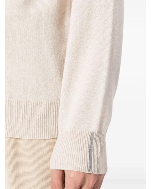 Pull À Col Roulé Peserico pour homme en coloris White