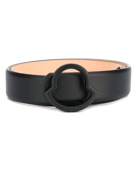 Moncler Logo Buckle Belt in Black for Men | Lyst Canada