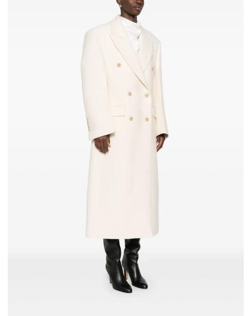 Rohe Natural Double-Breasted Coat