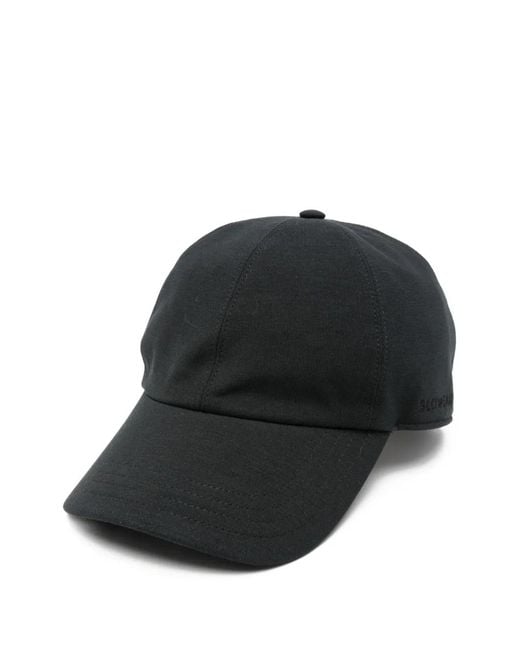 Gorra Con Botones En El Tope Zanone de hombre de color Black