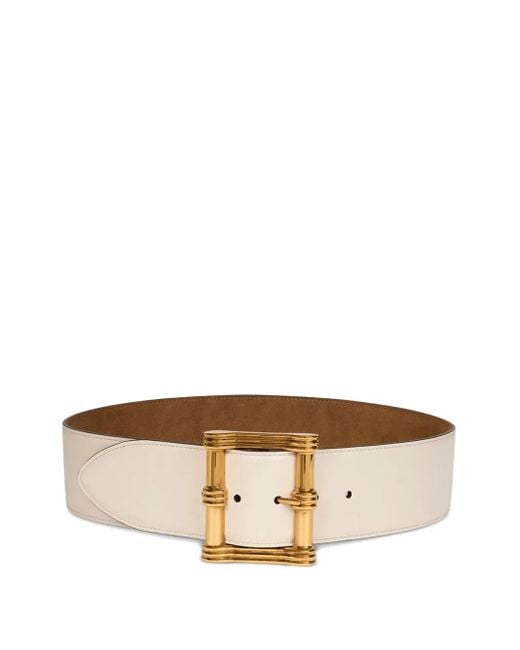 Etro Natural Reversible Leather Belt