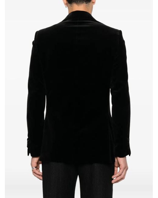 Lardini Black Single-Breasted Blazer for men