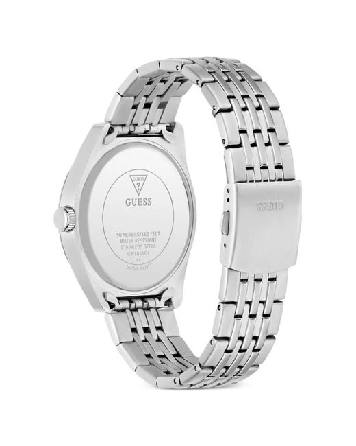 Guess White 43.5Mm Watch for men