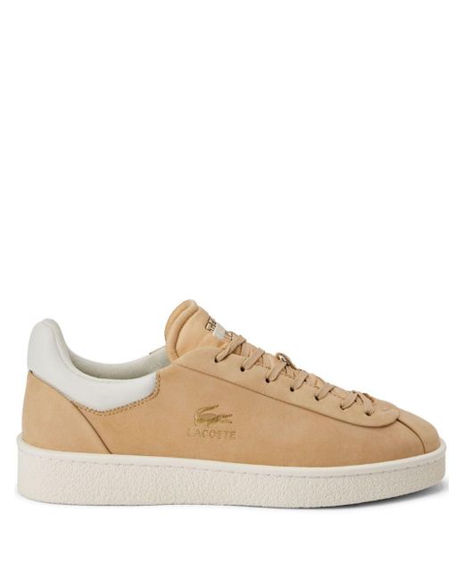 Lacoste Brown Sneakers mit Logo-Stempel