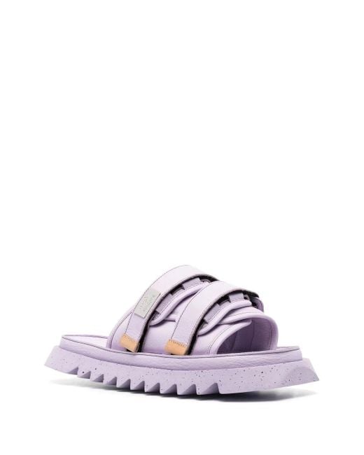 Marsèll Pink Touch-Strap Sandals