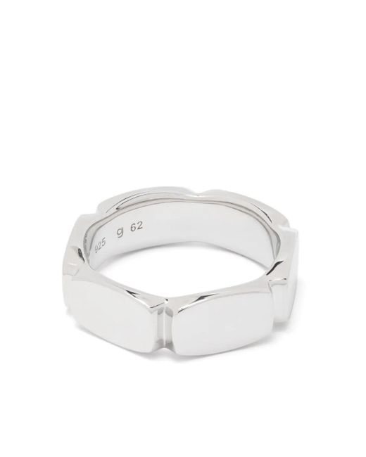 Tom Wood White Medium Umi Band Ring