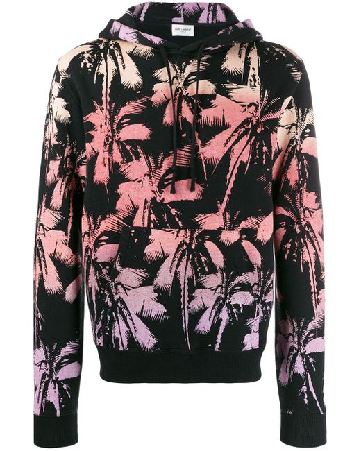 saint laurent palm tree sweatshirt